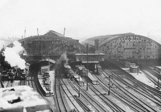 Schlesischer Bahnhof, 1928 год